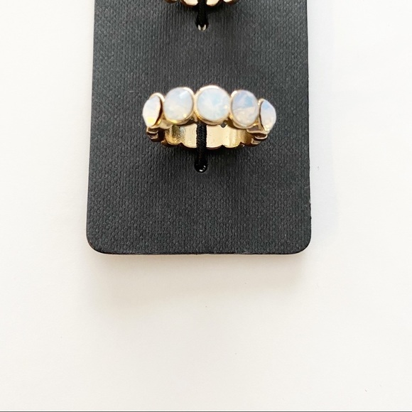 Ava & Aiden Gold tone with Stone Rings Set of 3 - Picture 3 of 8